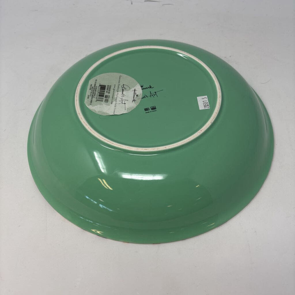 Floral Pattern Serving Bowl
