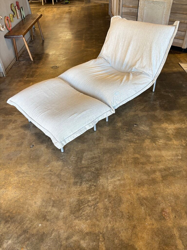 Ligne Roset Chair and Ottoman