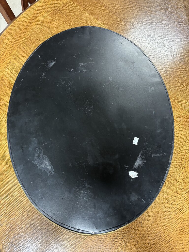Vintage Style Metal Oval Bird Tray 25 X 19