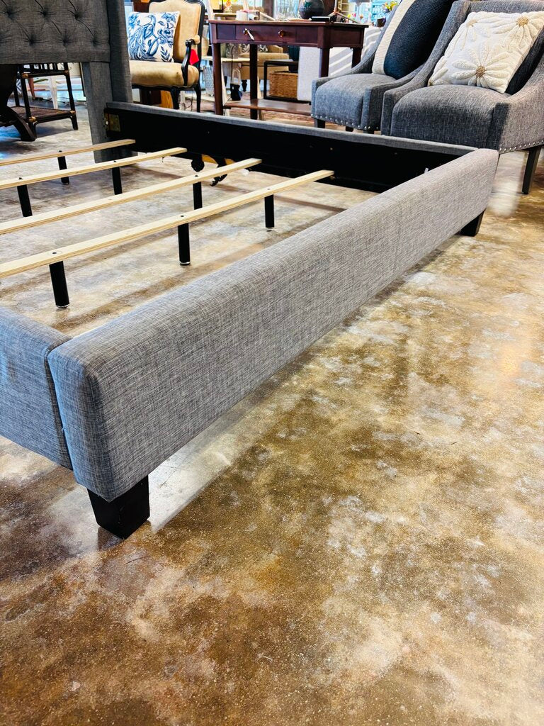 King Upholstered Tufted Bed