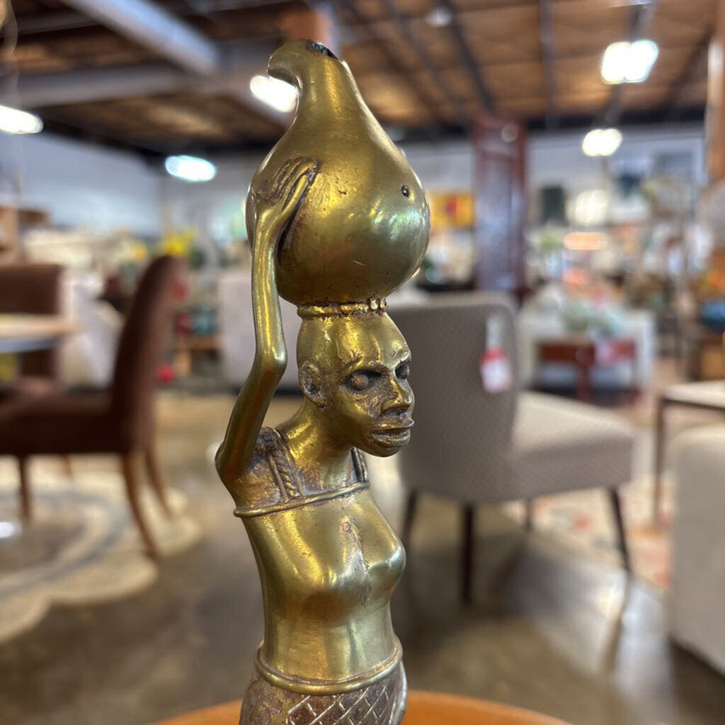 African Lady Carrying a Pot