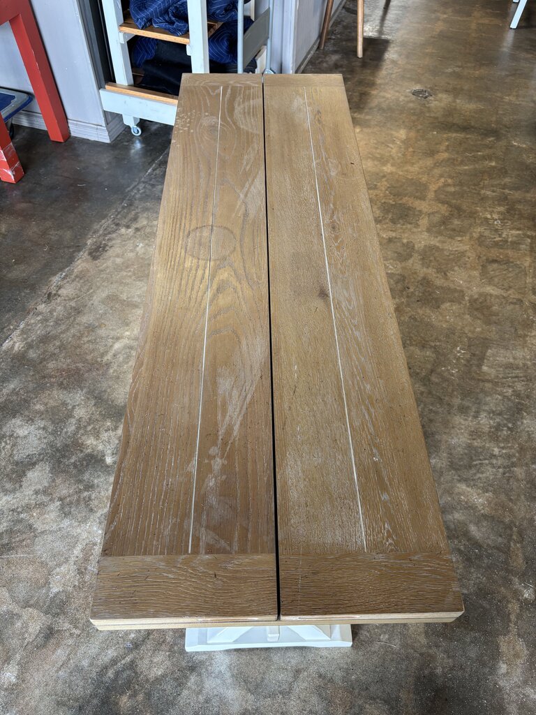 X Base Drop Leaf Console Table 56.75 X 18(36) X 31