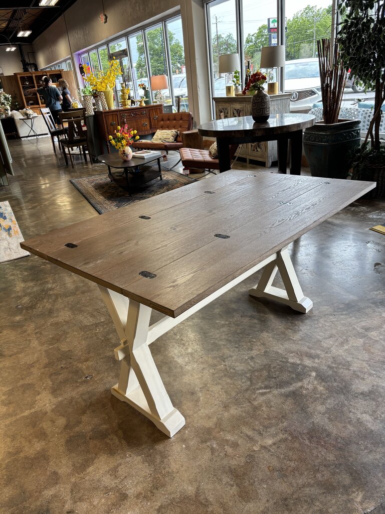 X Base Drop Leaf Console Table 56.75 X 18(36) X 31