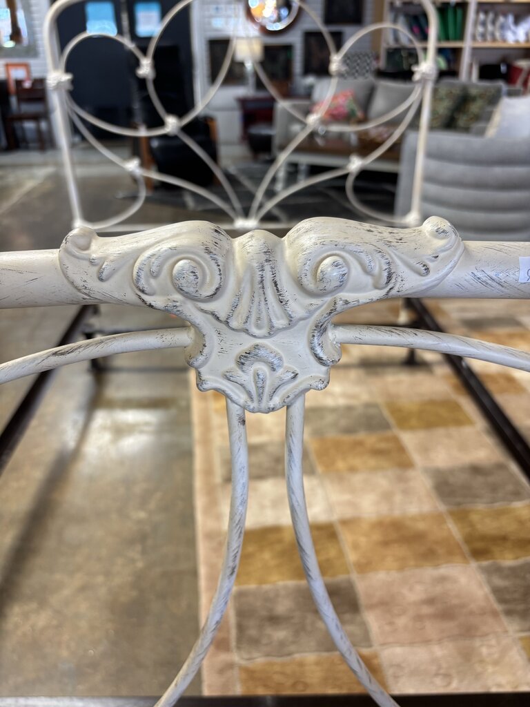 Full Metal Scroll Bed Frame