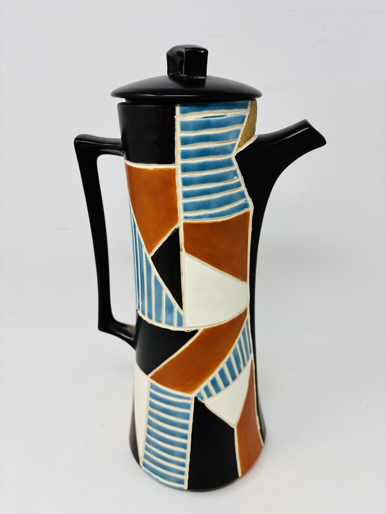 Arnel's Pottery Geometric Pitcher