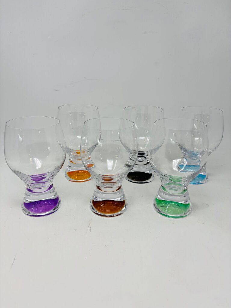 Crystal Water Goblets Set 6