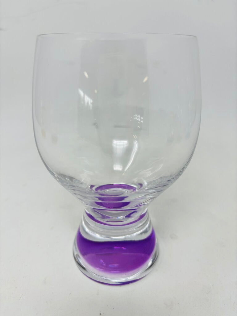 Crystal Water Goblets Set 6