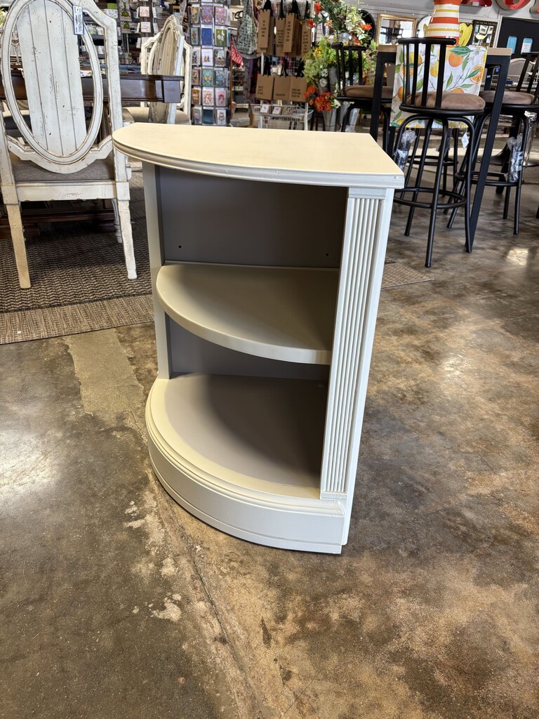 Arched Corner Bookshelf 19.5 X 19.5 X 26