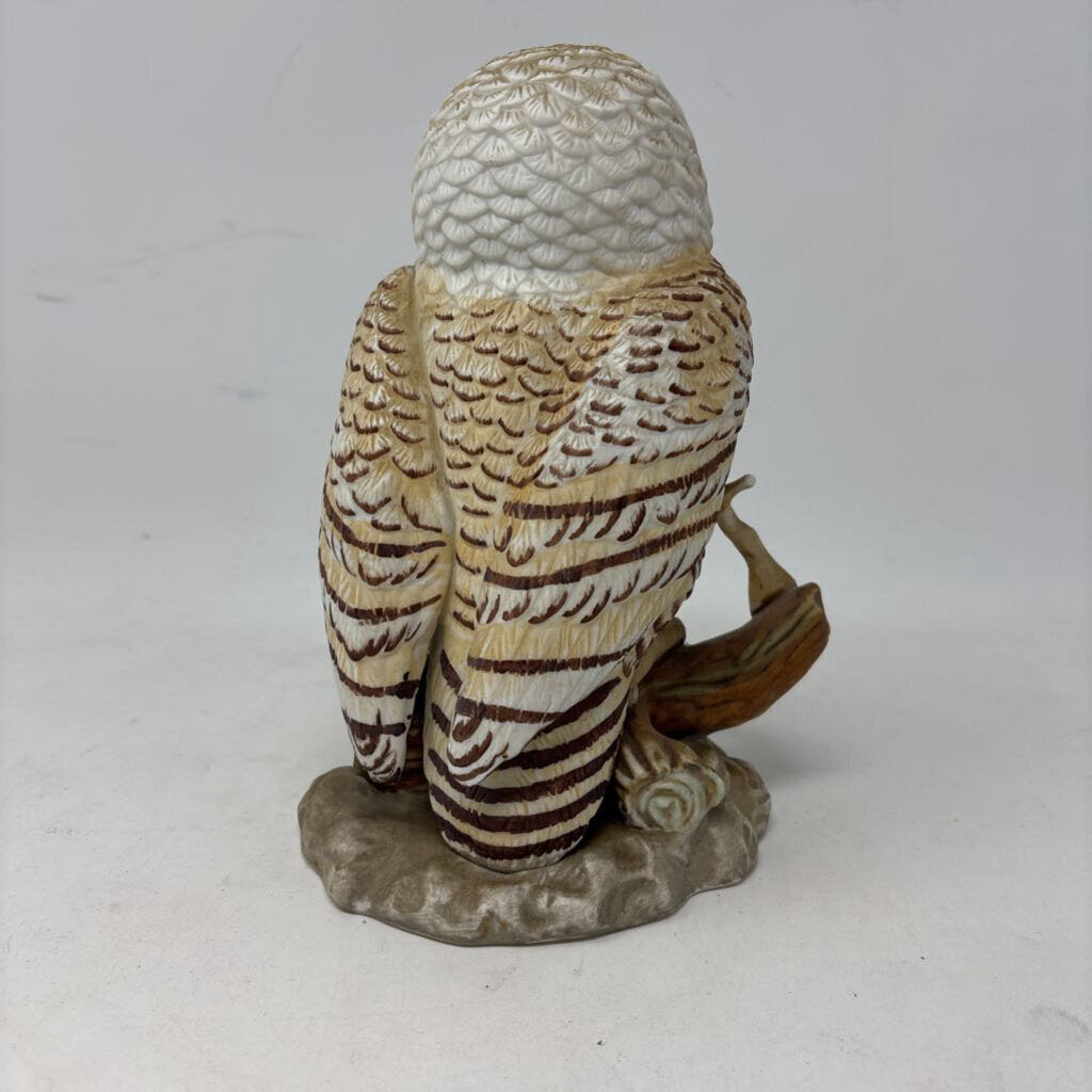 Vintage Enesco Snowy Owl Figurine