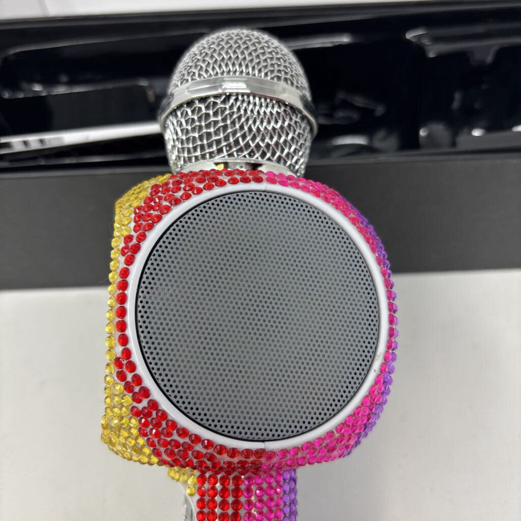 Bluetooth Karaoke Microphone & LED Speakers