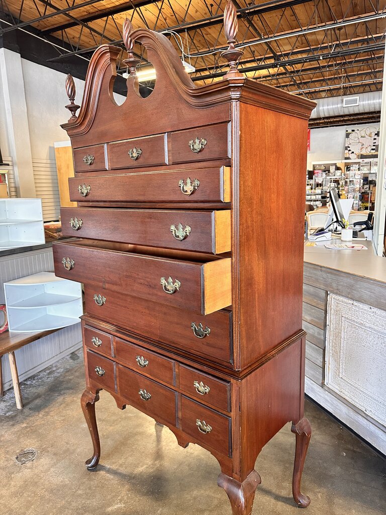 Solid Wood 7 Drawer Highboy
