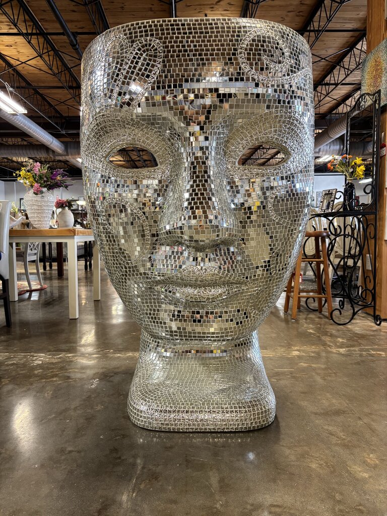 Modani Mosaic Tile Face Sculpture Chair