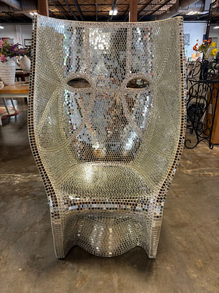 Modani Mosaic Tile Face Sculpture Chair