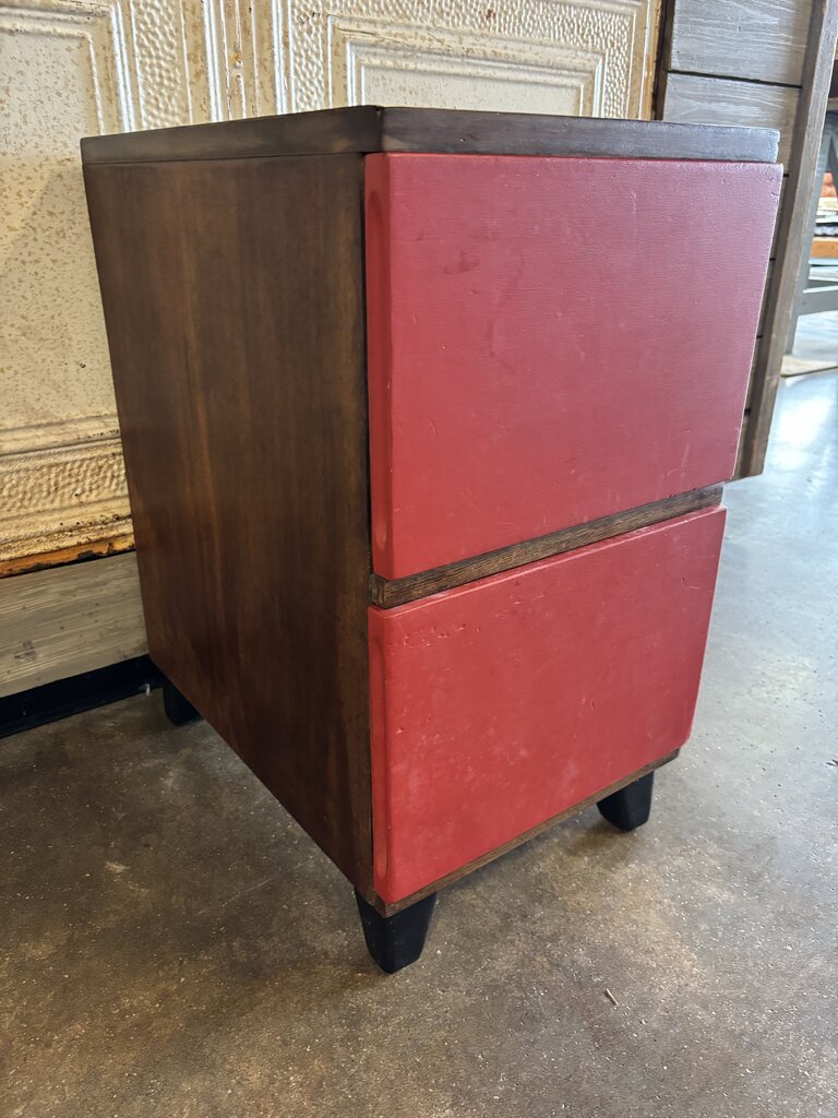 2 Drawer Side Table 13 X 18.5 X 22.75