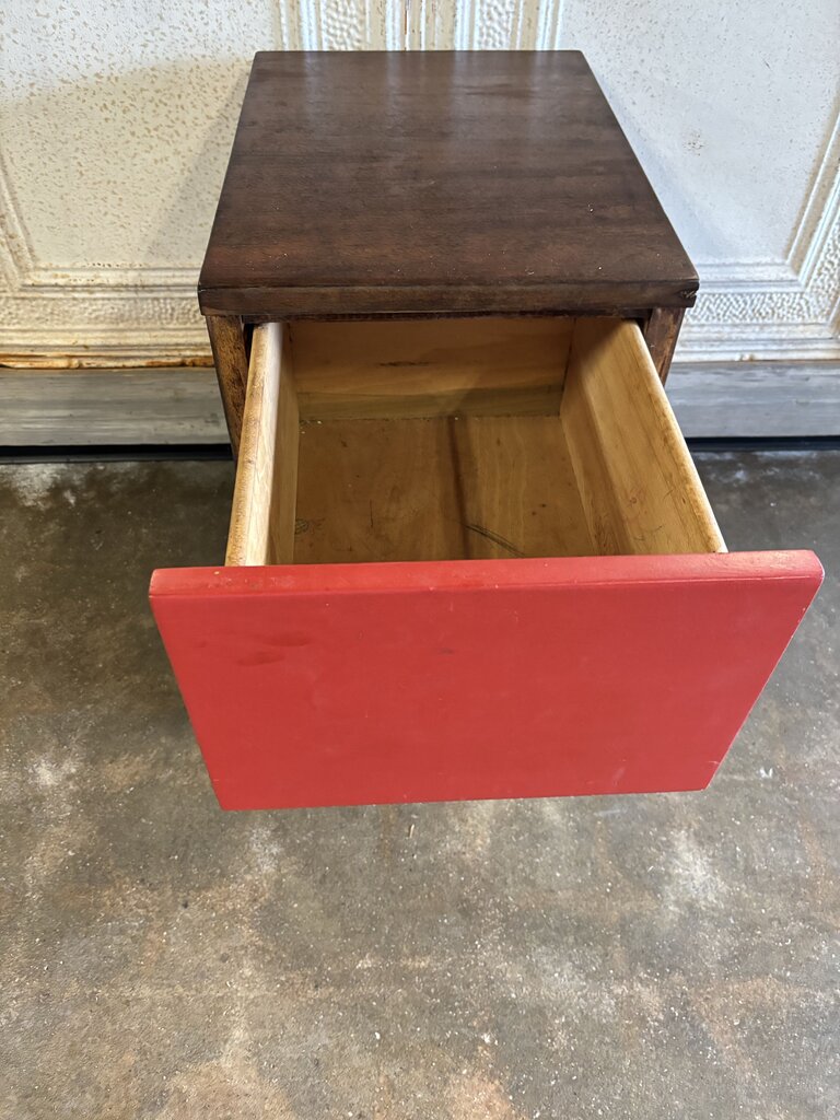 2 Drawer Side Table 13 X 18.5 X 22.75