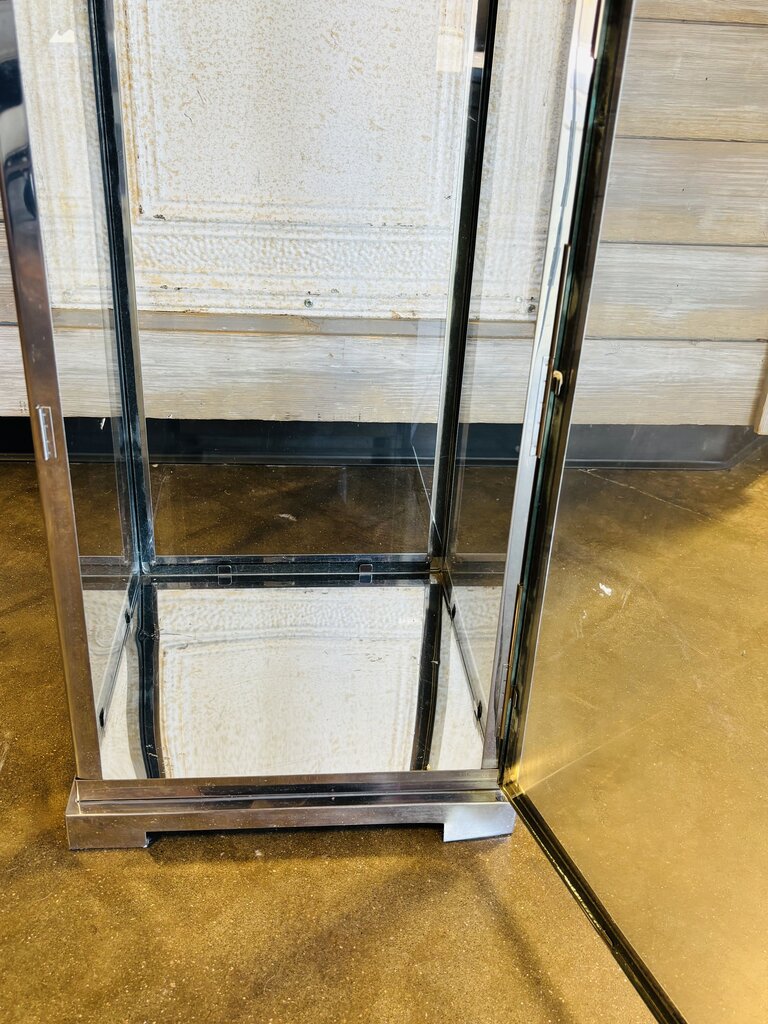 Metal/Glass Lantern 42"H