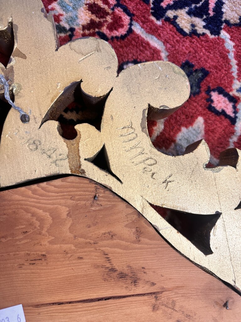 Handcarved Baroque Gold Mirror