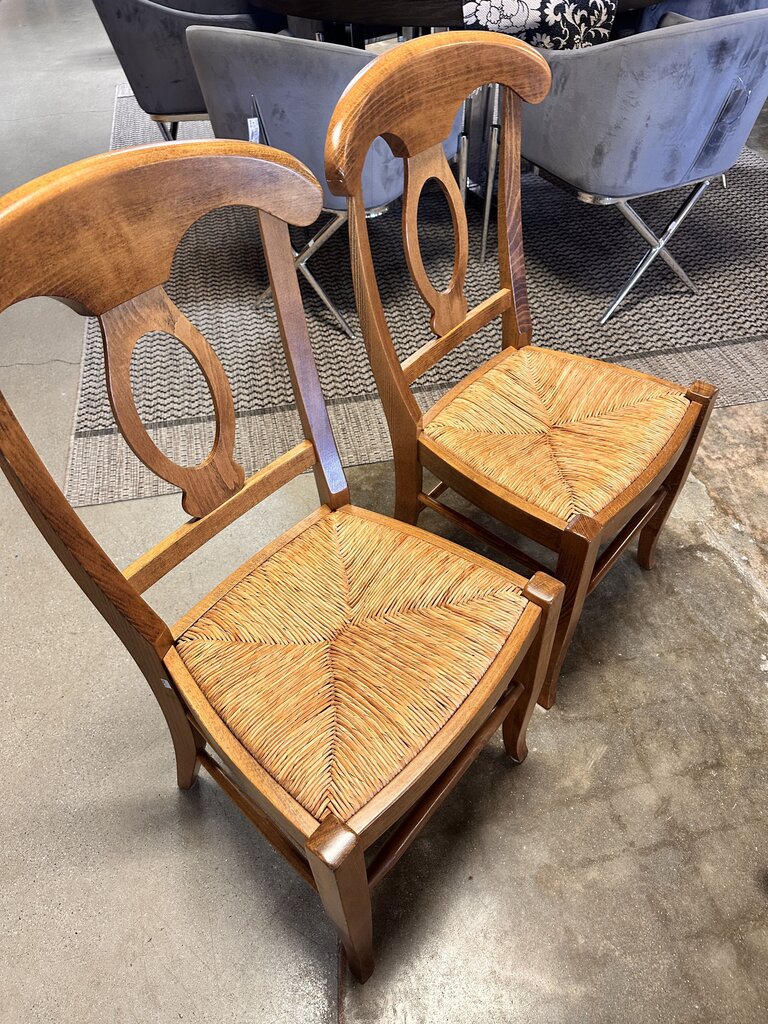 Set 2 Pottery Barn Napoleon Chairs