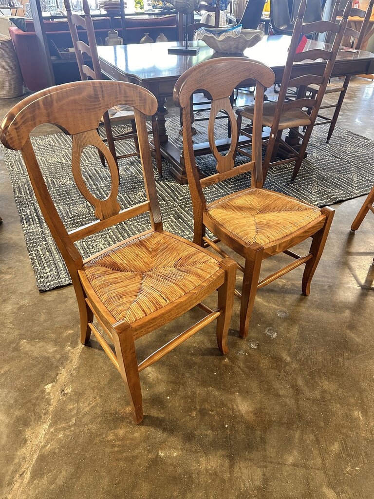 Set 2 Pottery Barn Napoleon Chairs