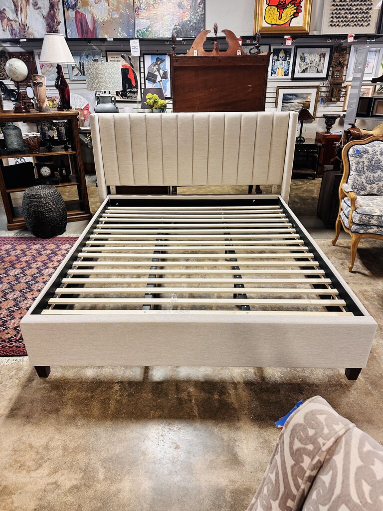 California King Upholstered Bed