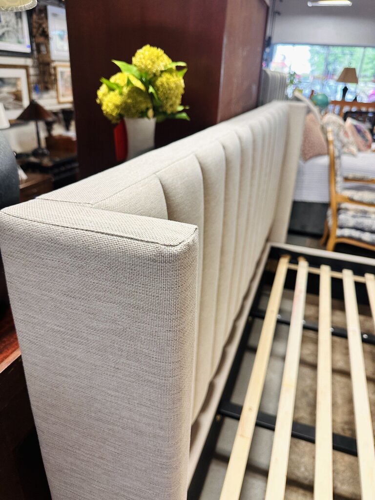 California King Upholstered Bed