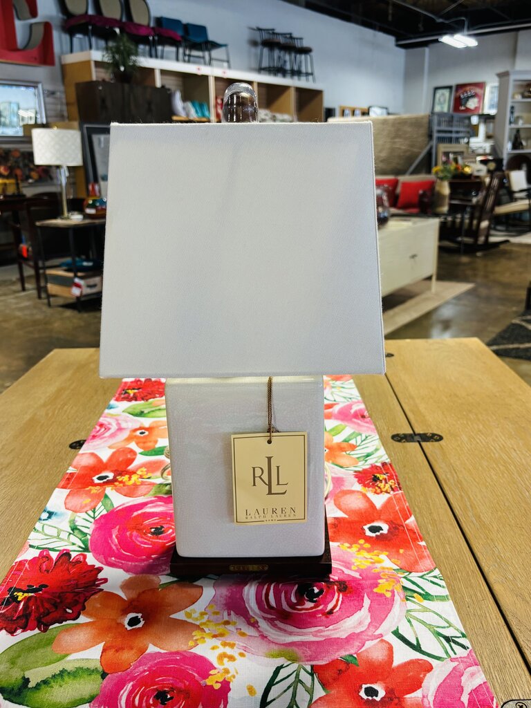Square Porcelain Lamp
