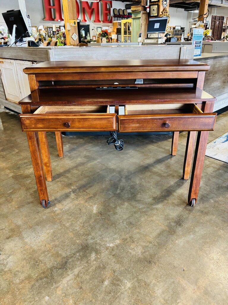 Desk with Roll Out Extension 48 X 21.25 X 34.5