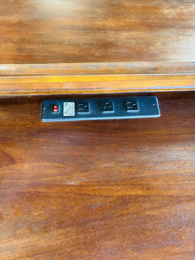 Desk with Roll Out Extension 48 X 21.25 X 34.5