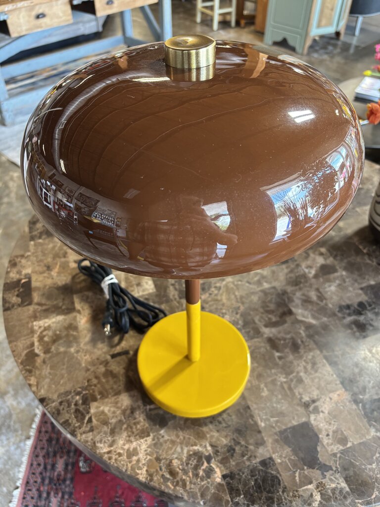 Metal Retro Mushroom Design Lamp