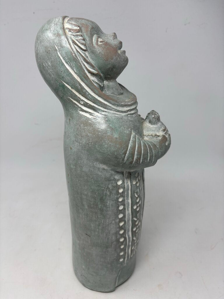 Isabel Bloom Signed Small Joy Concrete Statue