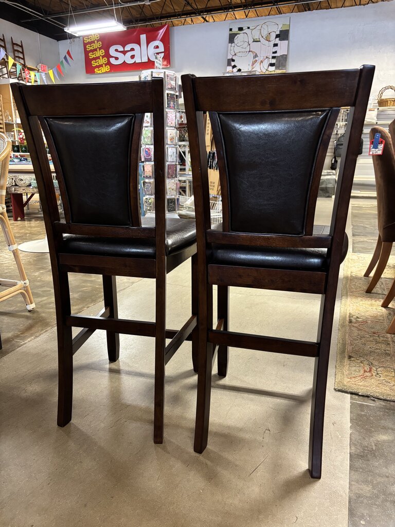 Farmhouse Style Barstools Pair