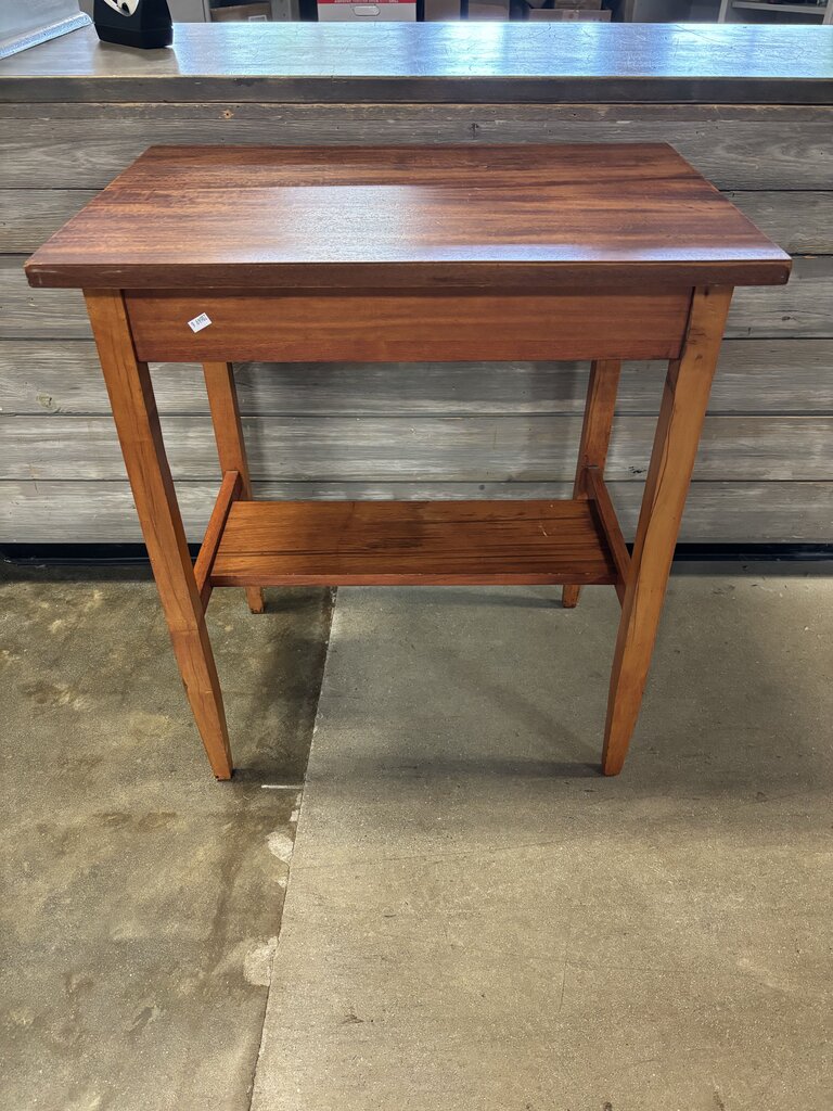 One Drawer Accent Table 26 X 18 X 29.25