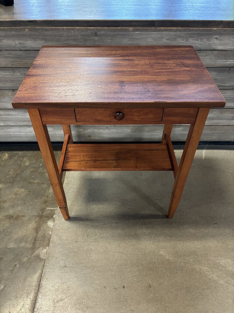One Drawer Accent Table 26 X 18 X 29.25