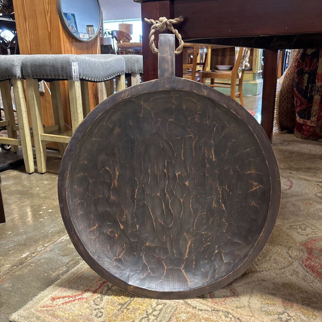 Deco Wood Hanging Dough Bowl