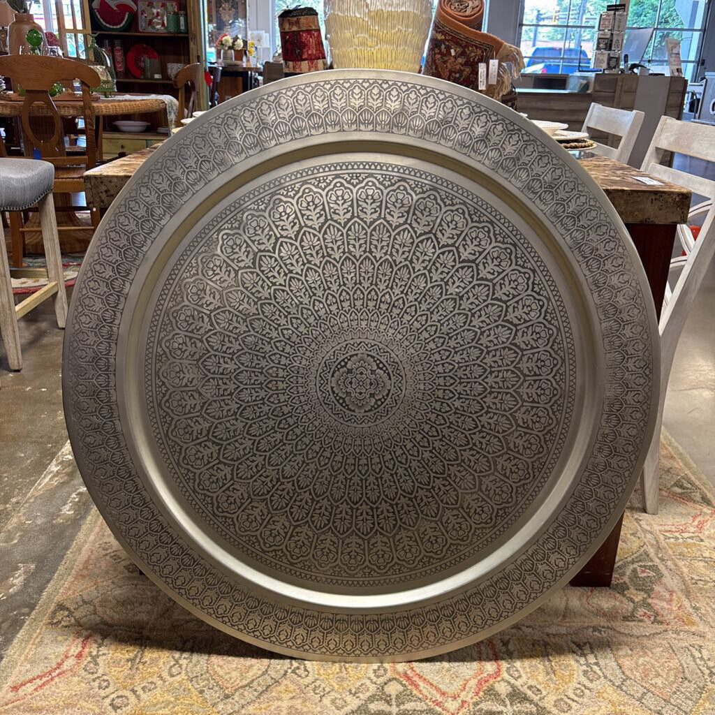 Metal Disc Wall Art 38.5"R
