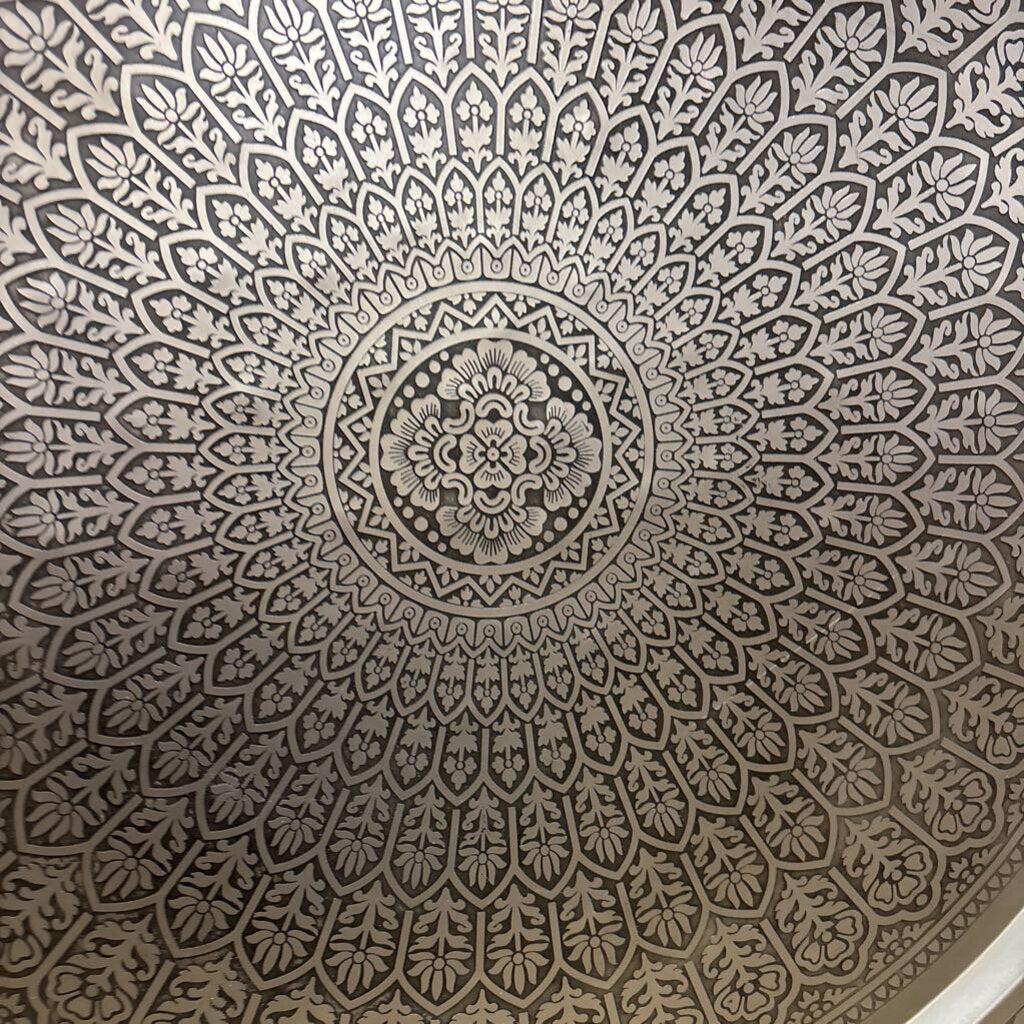 Metal Disc Wall Art 38.5"R