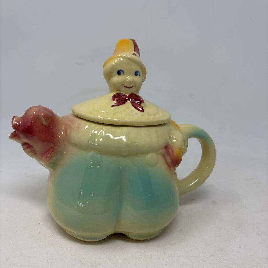 Shawnee Pottery Tom the Piper's Son Teapot