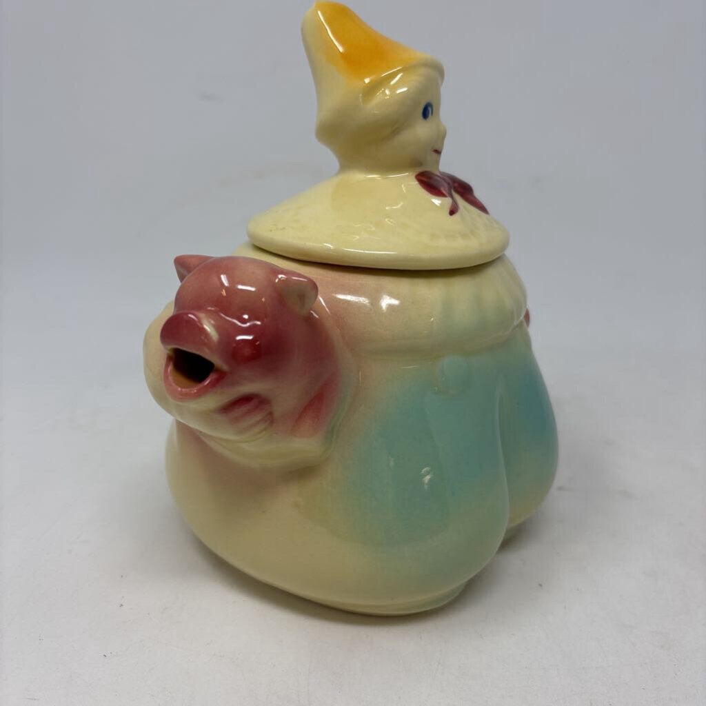 Shawnee Pottery Tom the Piper's Son Teapot