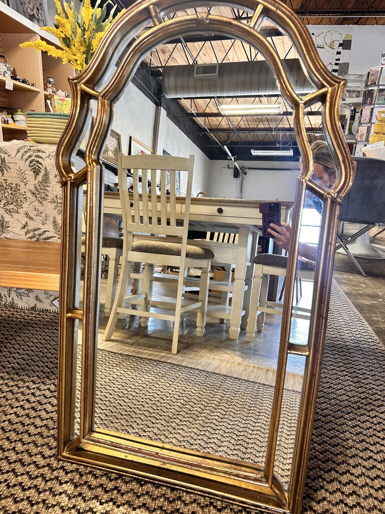Double Band Arched Mirror
