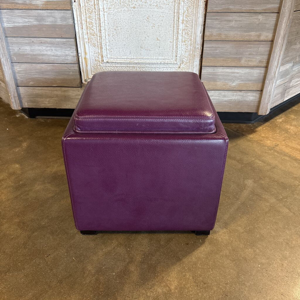 Square Cube Storage Ottoman