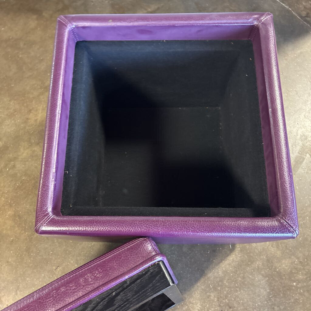Square Cube Storage Ottoman