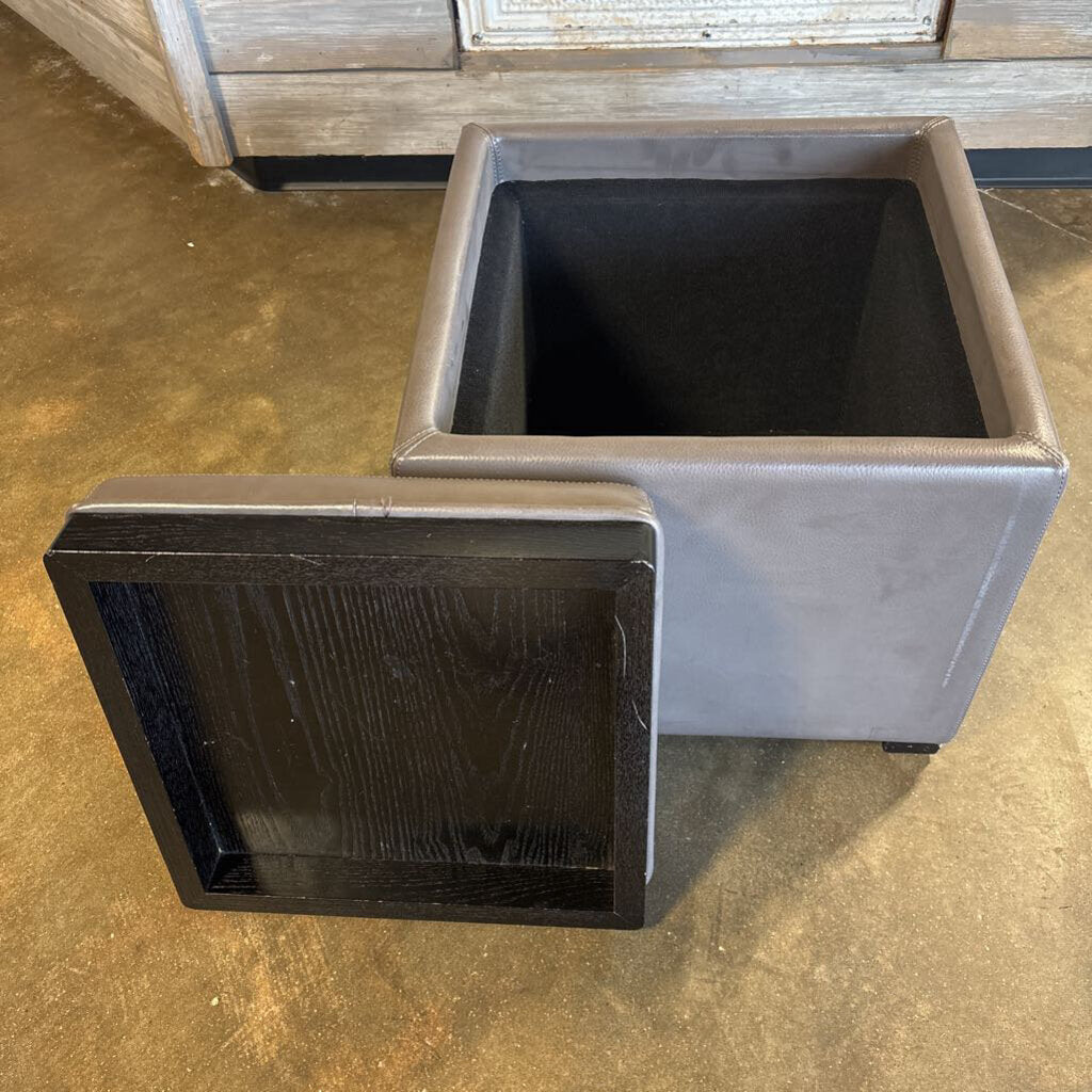 Square Cube Storage Ottoman