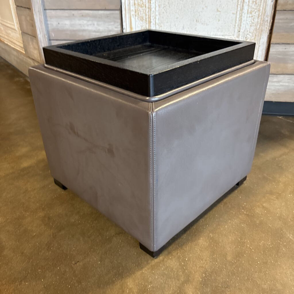 Square Cube Storage Ottoman