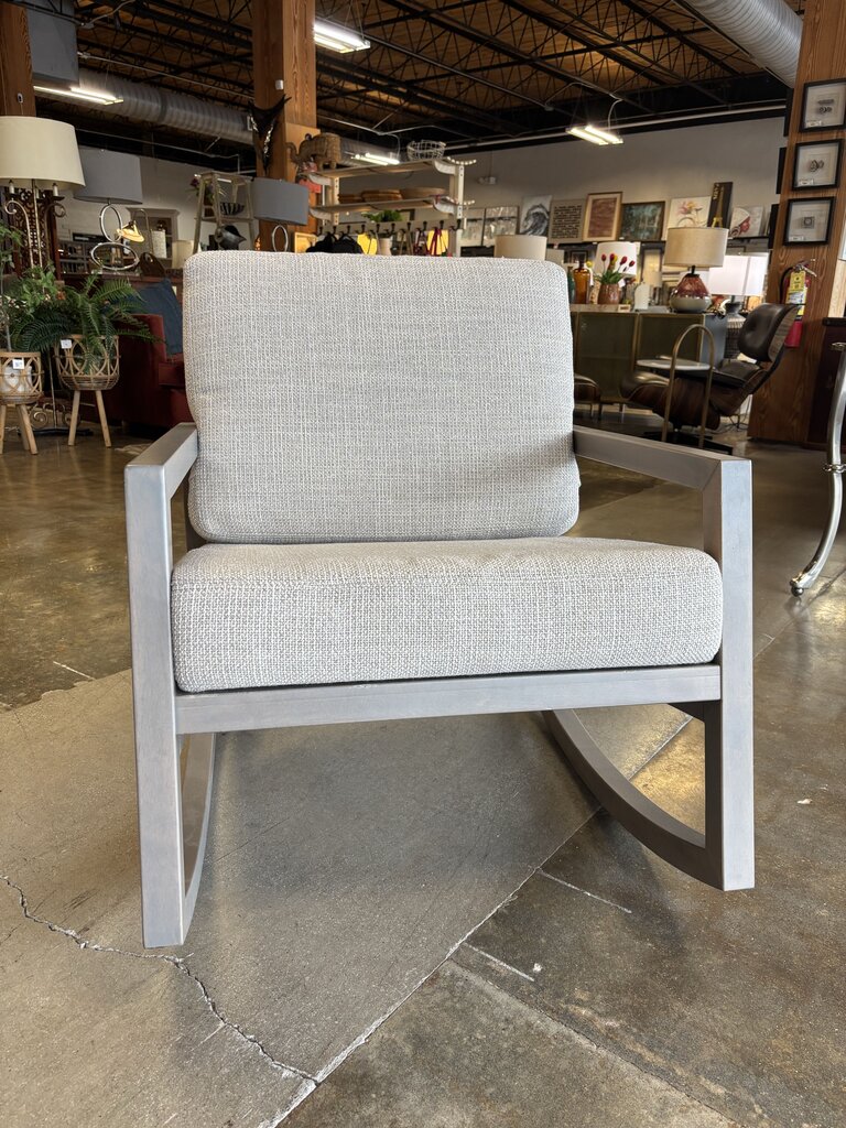 Wood Frame Rocking Chair