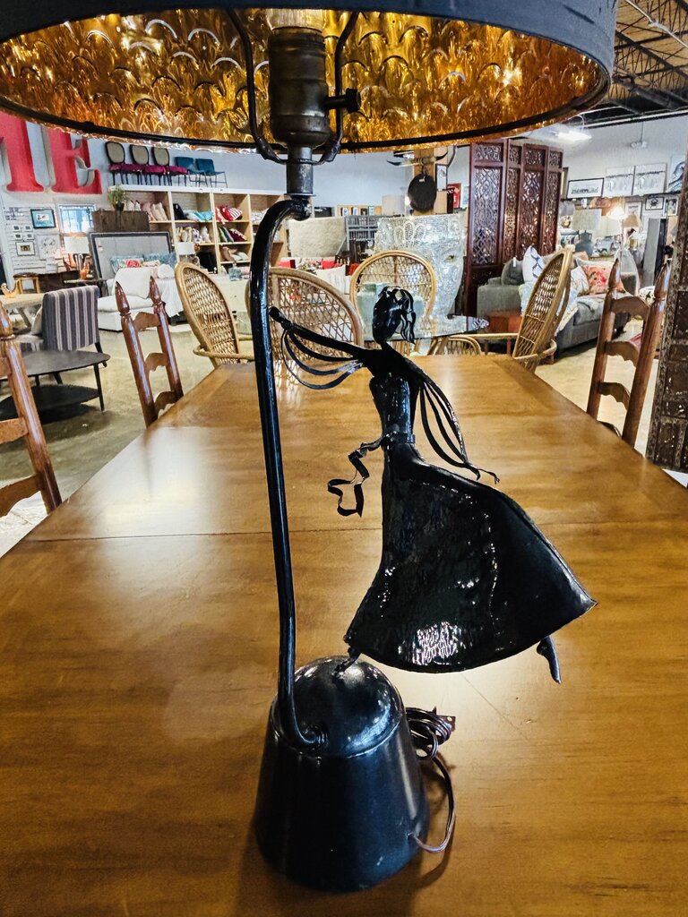 Handmade Metal Dancer Lamp