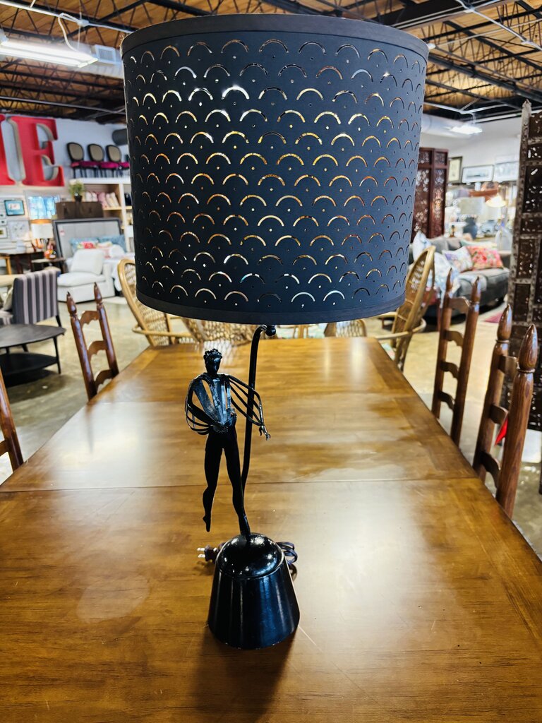 Handmade Metal Dancer Lamp