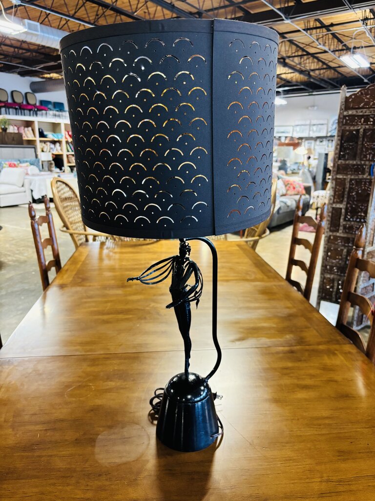 Handmade Metal Dancer Lamp