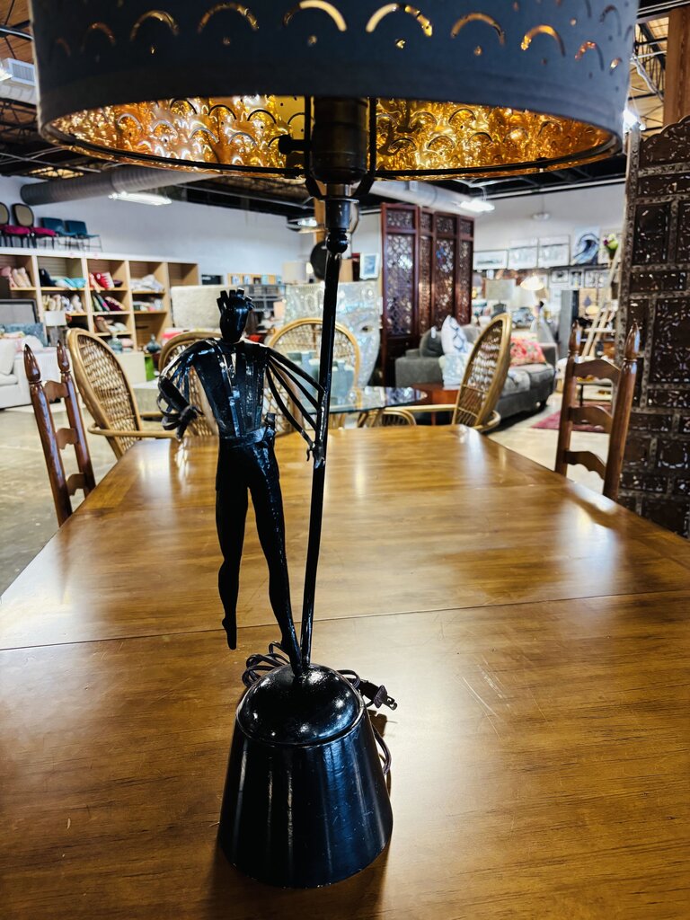 Handmade Metal Dancer Lamp