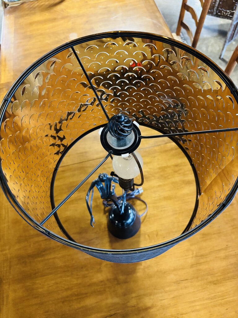 Handmade Metal Dancer Lamp