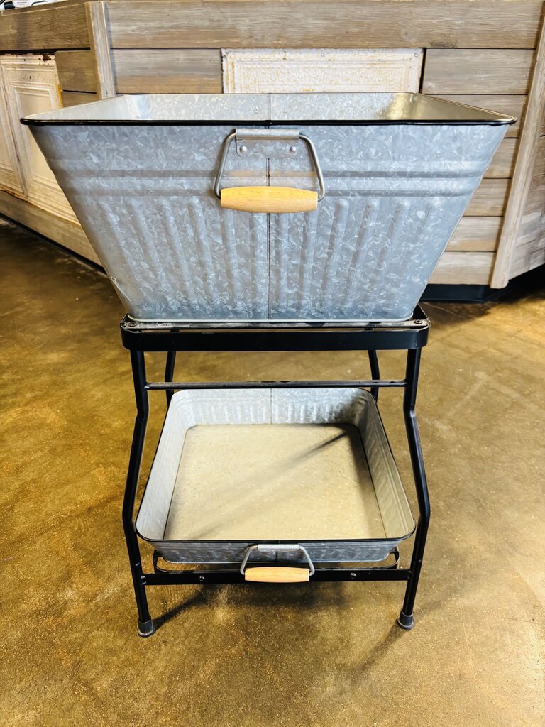 Beverage Tub and Tray Set